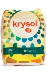 KRYSOL, es un produto hidrosoluble optimizador de los diferentes estados fenológicos de la planta: